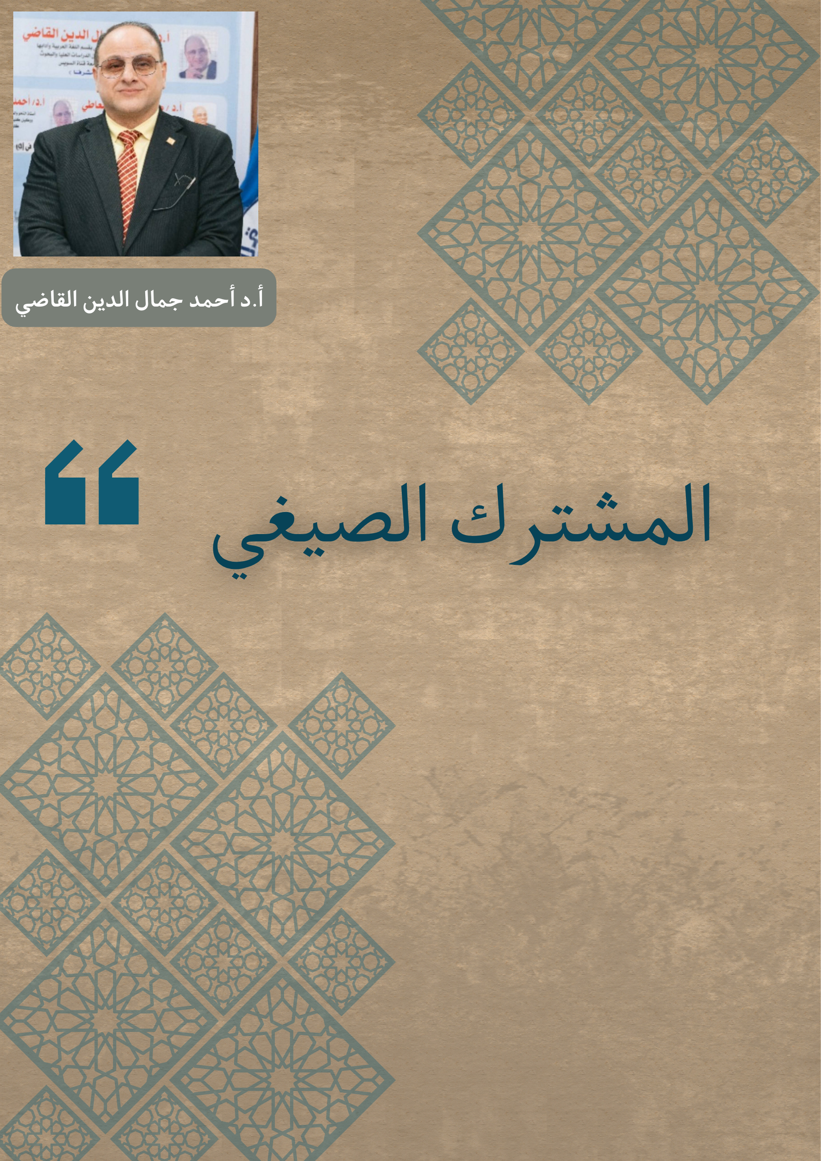 المشترك الصيغي